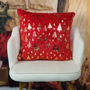 3 Colours Available - 2pcs 45*45cm Fluffy Pillowcase