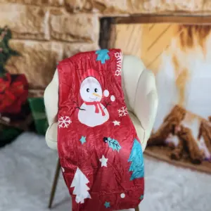 4 Styles, 2 Sizes Available - Cozy Christmas Blanket